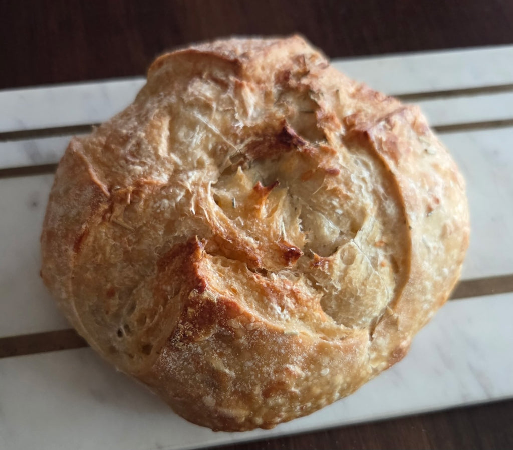 Rosemary, Cheddar, Parmesan Sourdough