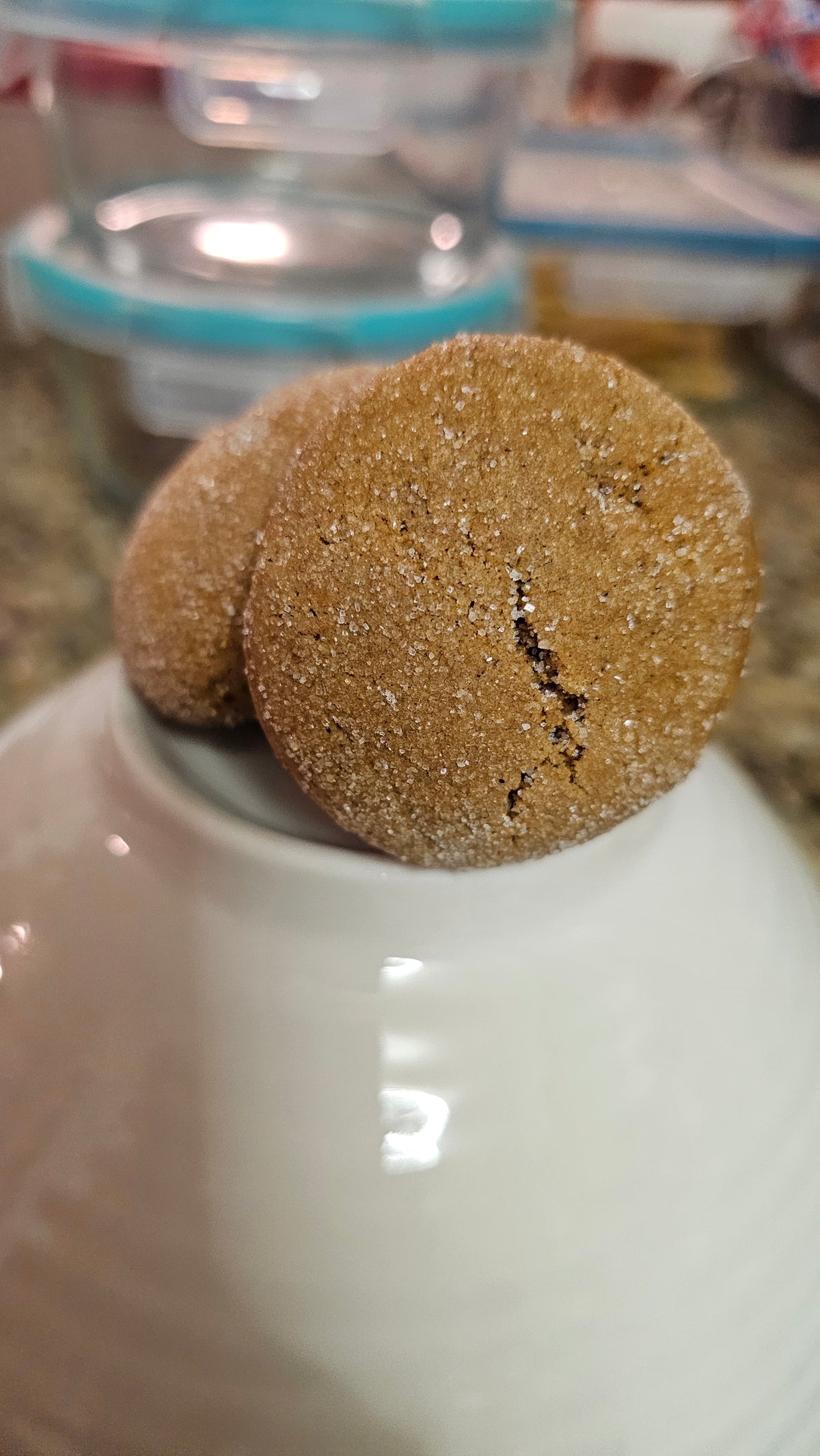 Sourdough Molasses Cookies