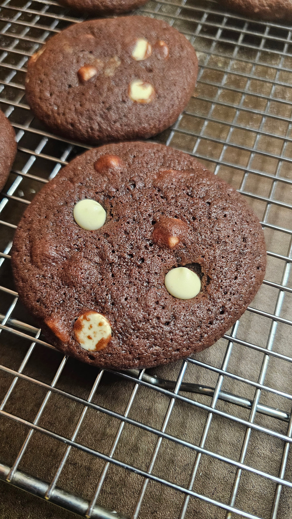 Sourdough Red Velvet Cookies