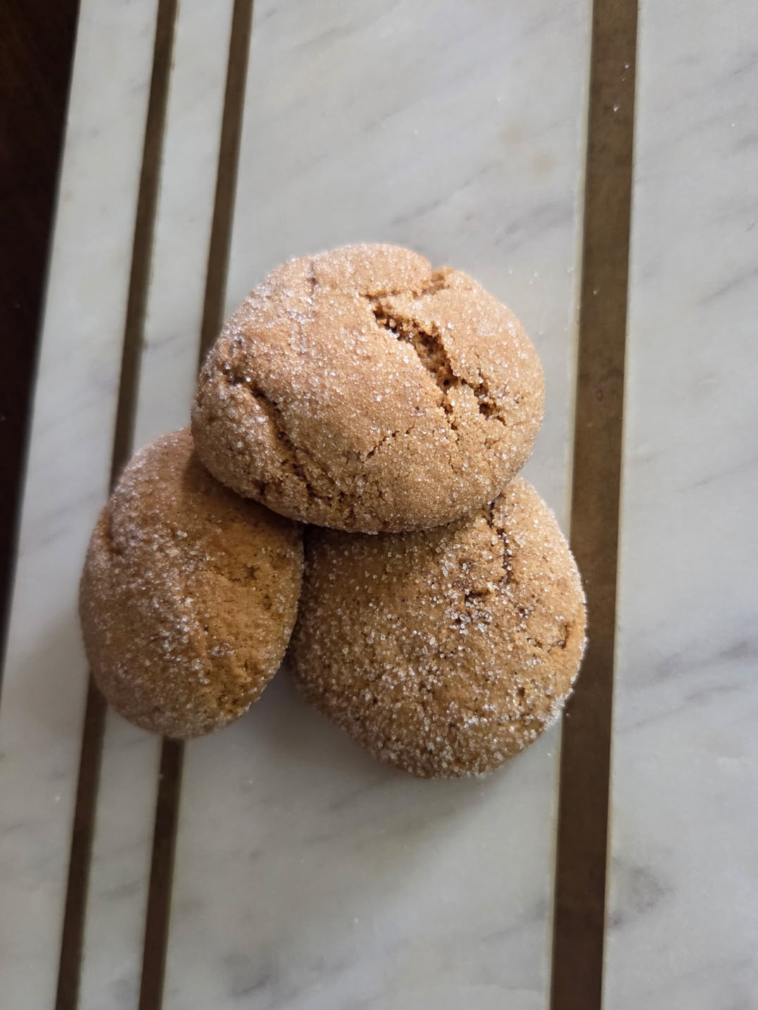 Sourdough Molasses Cookies