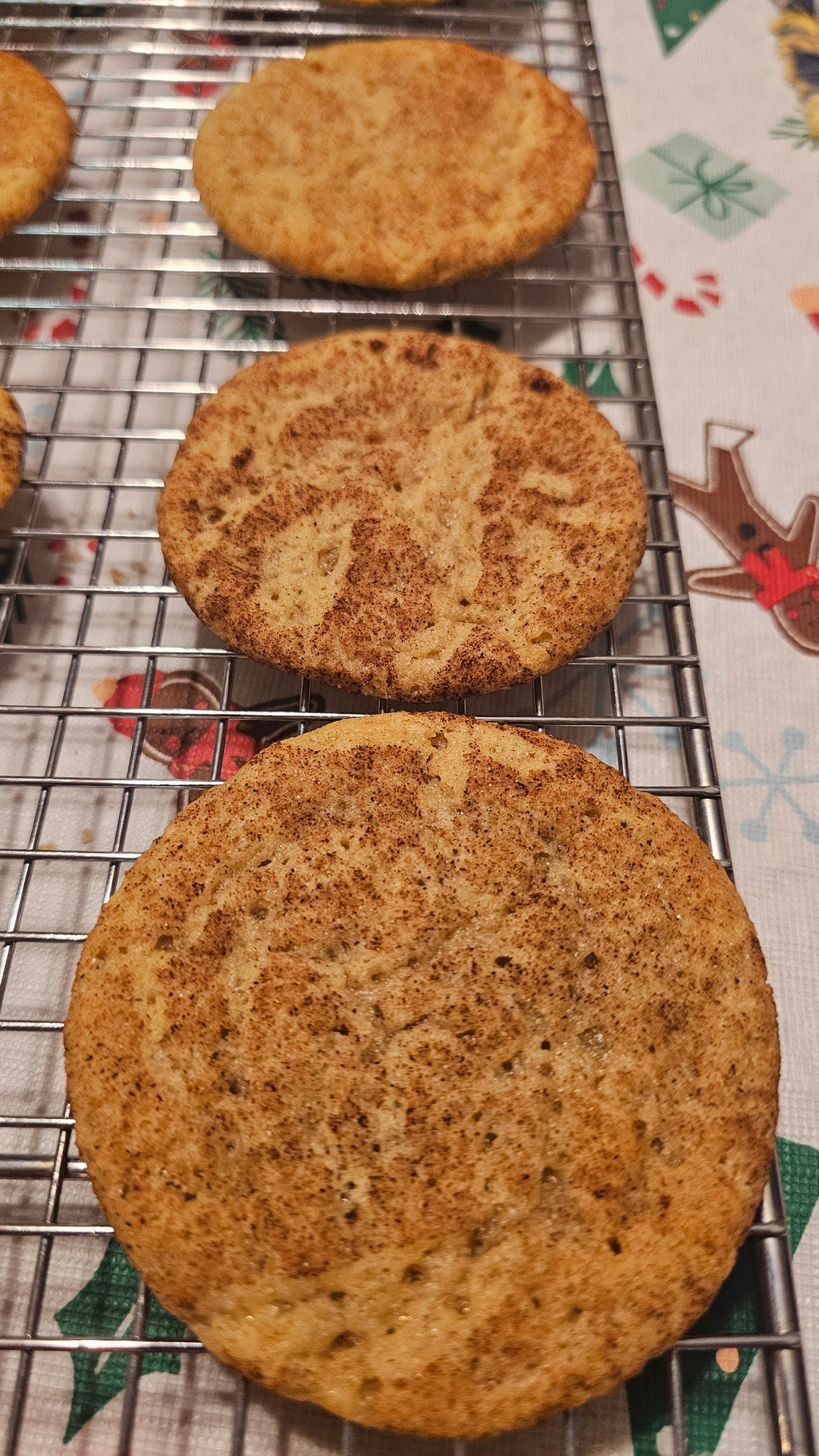 Sourdough Snickerdoodle Cookies