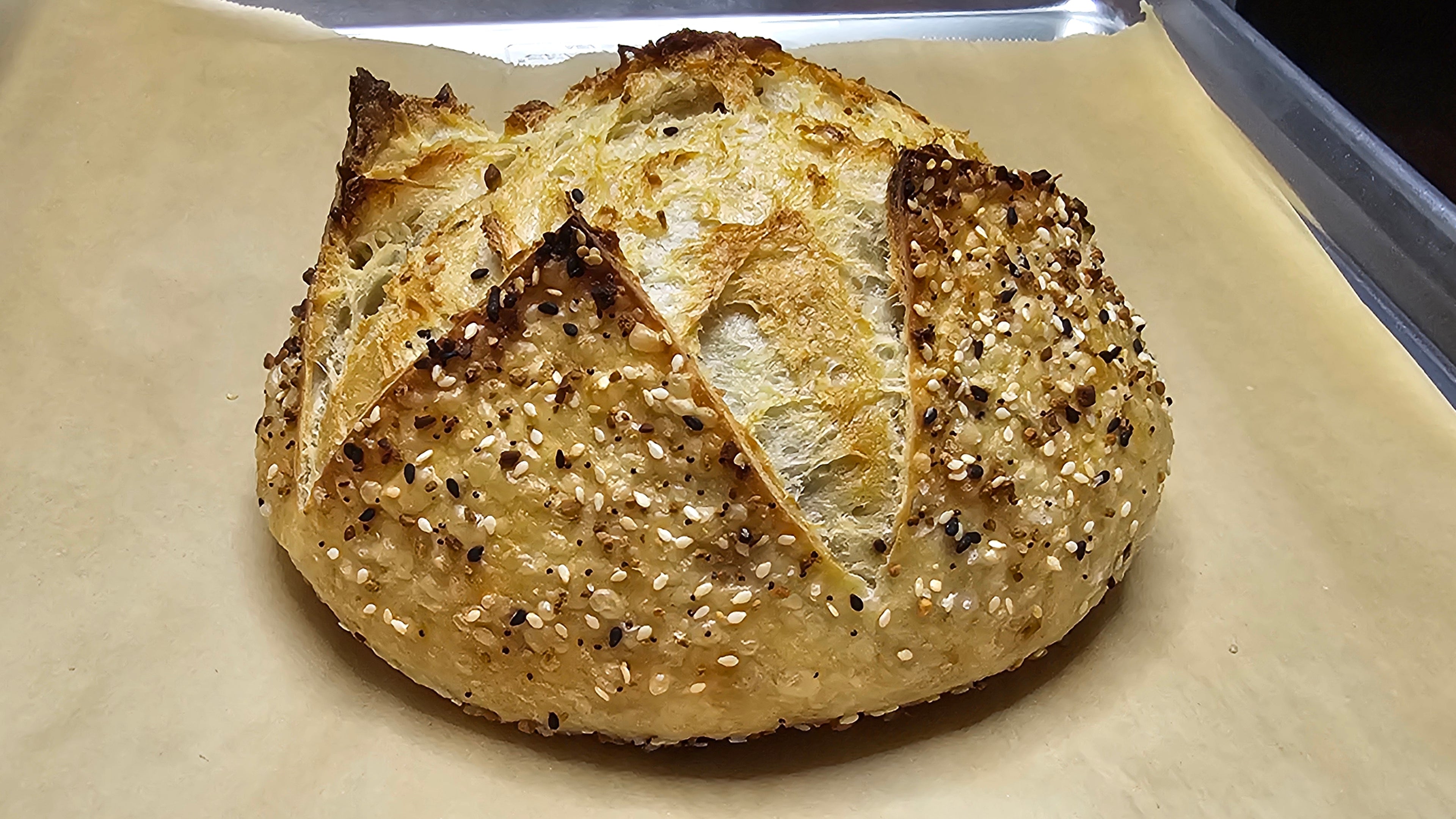 Sourdough Bagel Bread