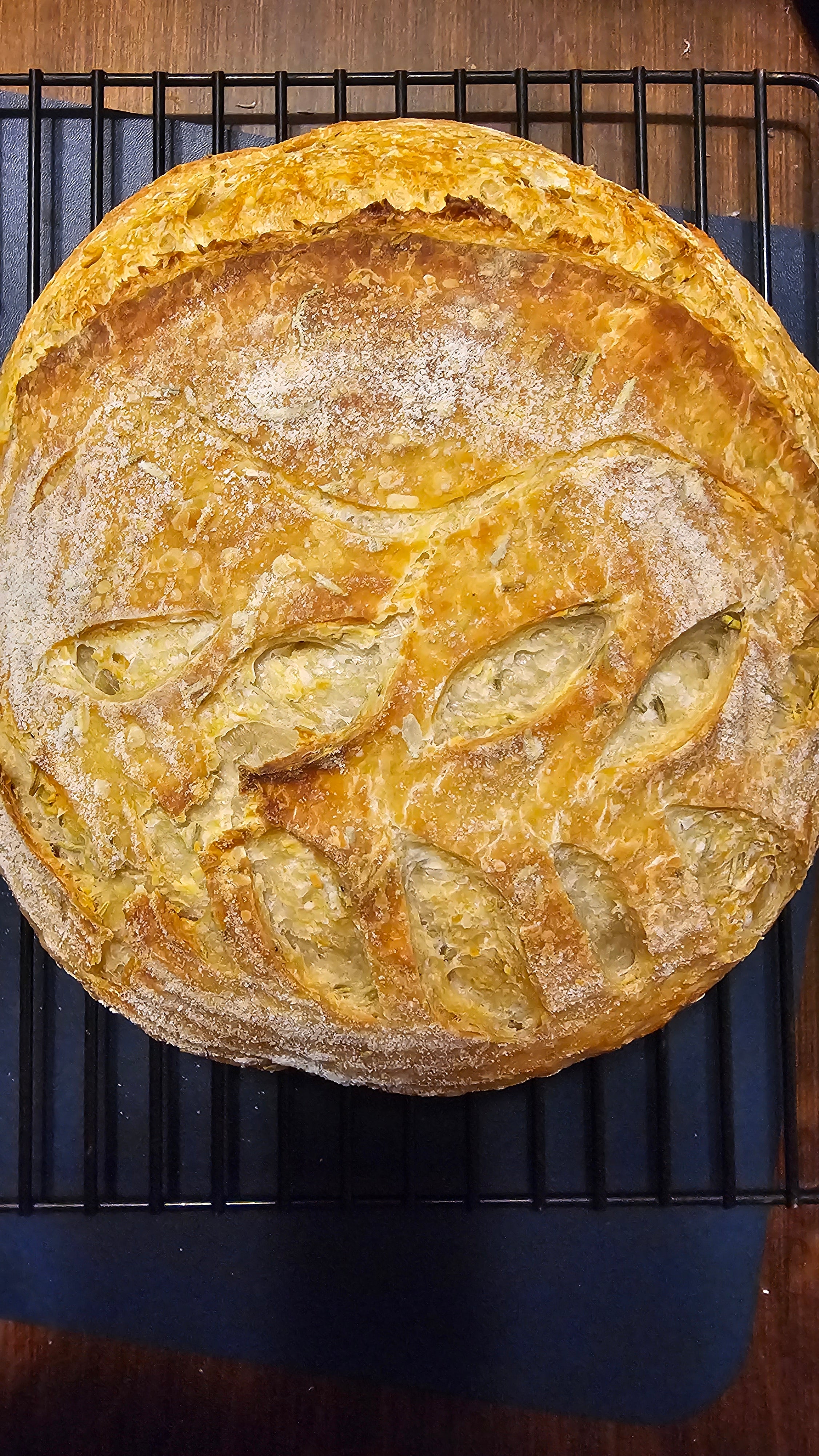 Rosemary Parmesan Sourdough