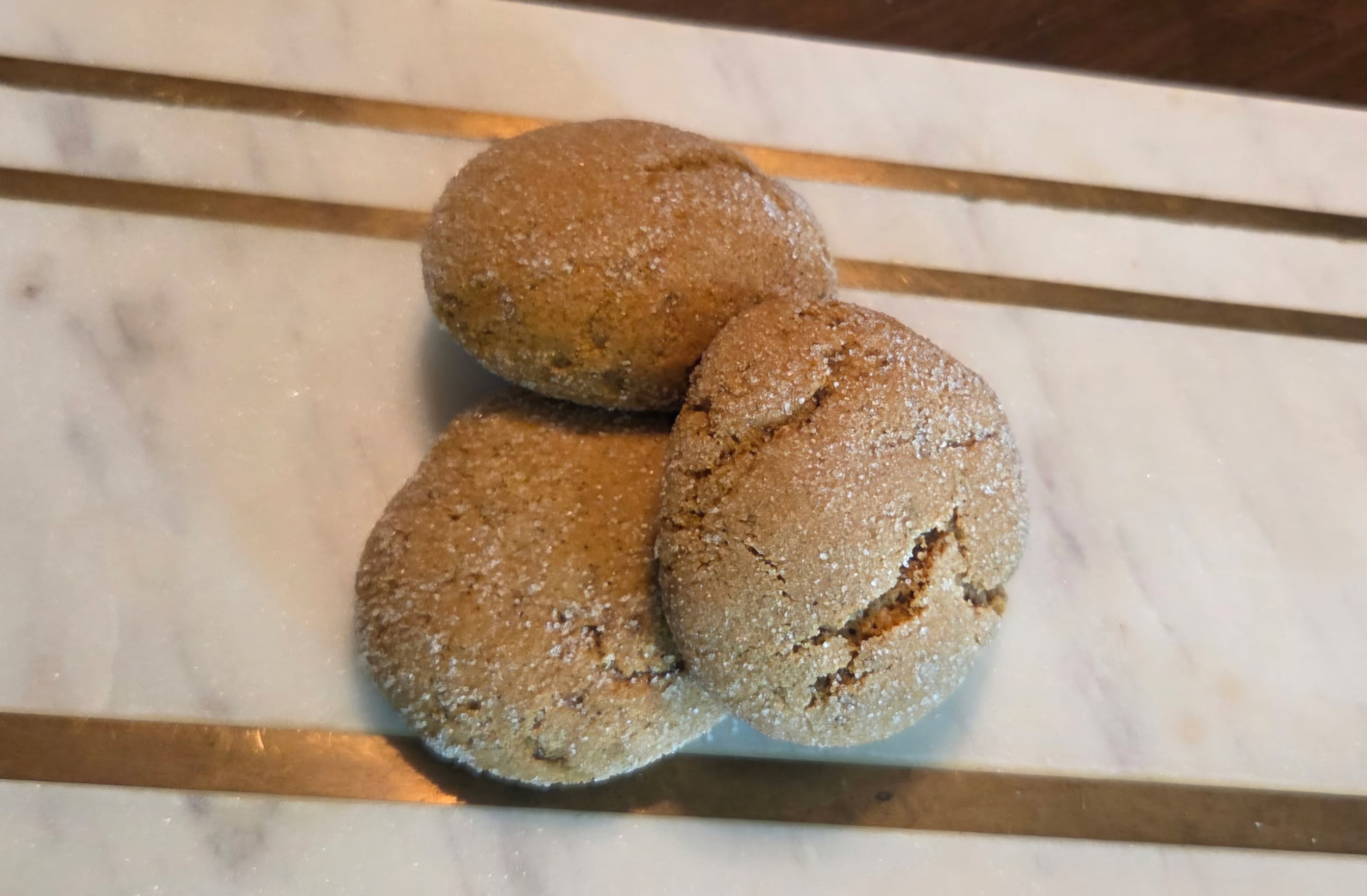 Sourdough Molasses Cookies