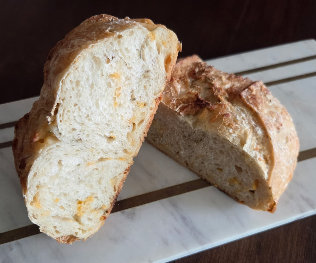 Rosemary, Cheddar, Parmesan Sourdough