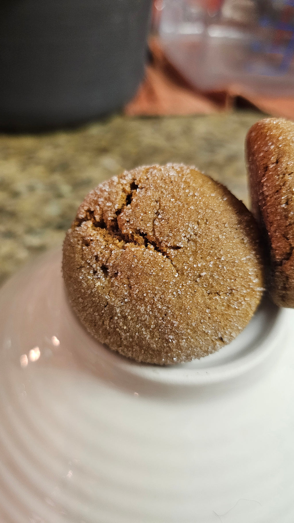 Sourdough Molasses Cookies