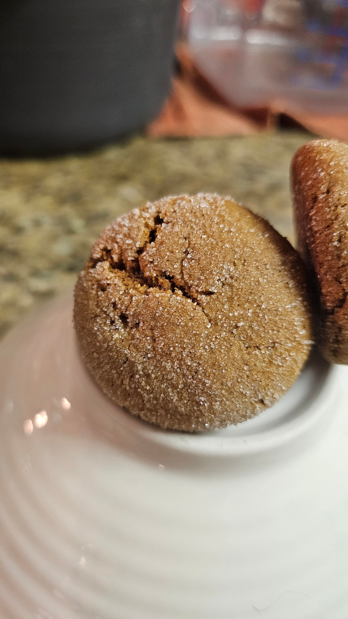 Sourdough Molasses Cookies