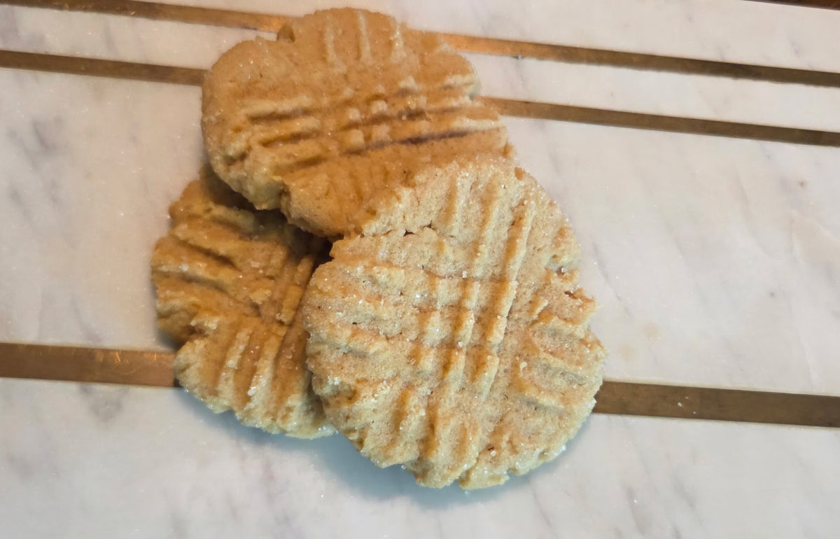 Sourdough Peanut Butter Cookies