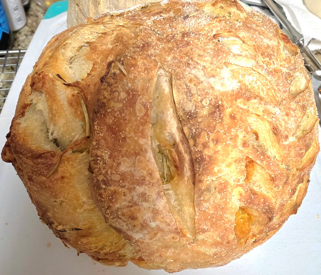 Rosemary, Cheddar, Parmesan Sourdough